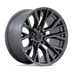 Fuel – D848 REBAR – Gunmetal – 20″x10″ -18mm – All weather Wheels – D8482000B447